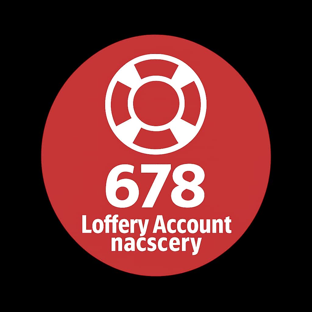 Badge icon for 678 Lottery Account Recovery.