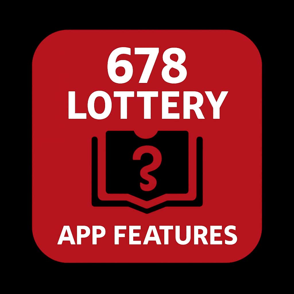 An icon representing the features of the 678 Lottery app.