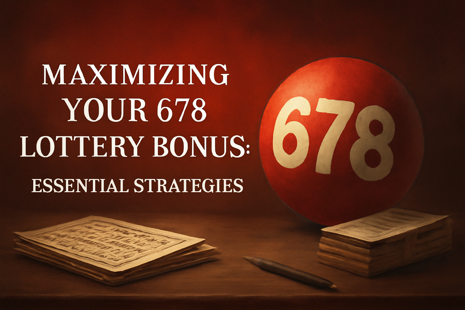 A futuristic scene illustrating the importance of 678 Lottery Support with the text '678 Lottery'.