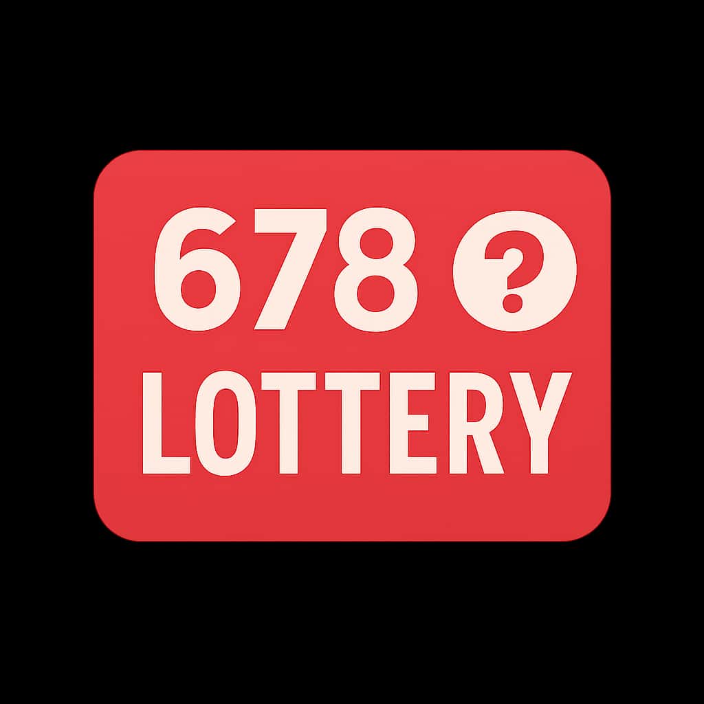 Icon representing safety information for the 678 Lottery.