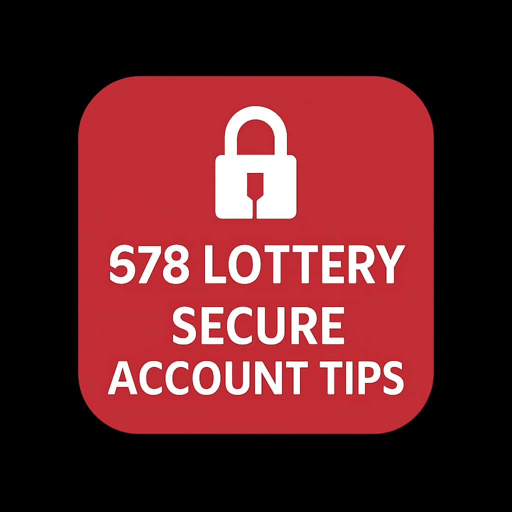 Icon representing Secure 678 Lottery Account Tips.